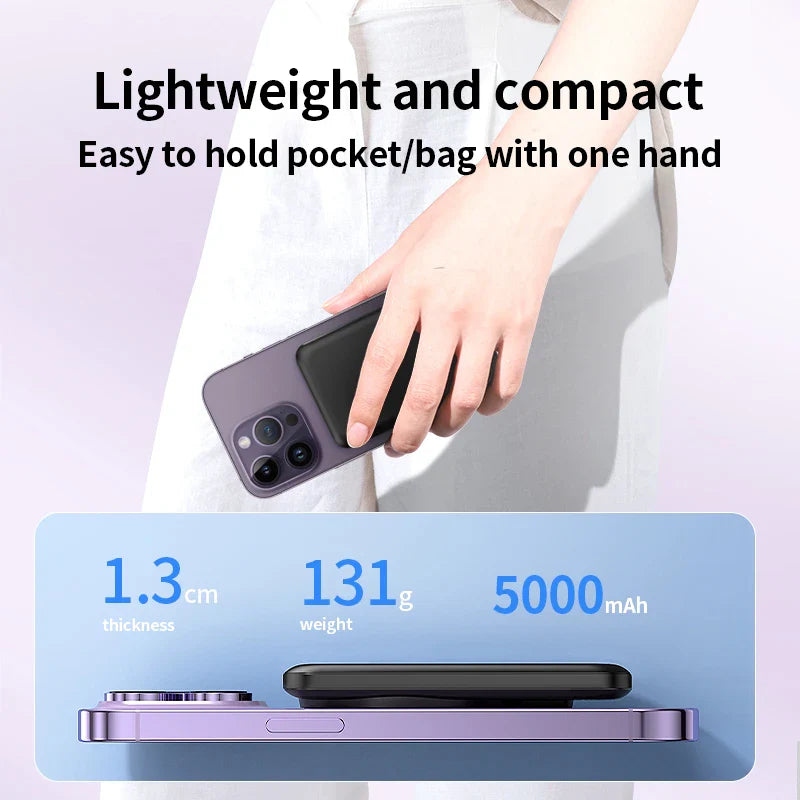 Magnetic Power Bank for Creators